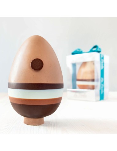 La Perla Tiramisù. Uovo di cioccolato al Tiramisù. 200g