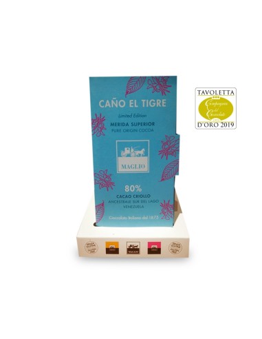 Maglio Tavoletta 80g Cano el Tigre 80% Cacao Criollo