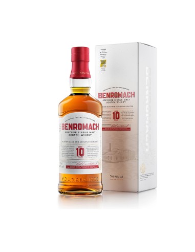 Speyside Single Malt Scotch Whisky Benromach “10 Years Old”