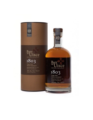 Whisky Single Malt Irish 1803 Barr An Uisce 16 Years Old