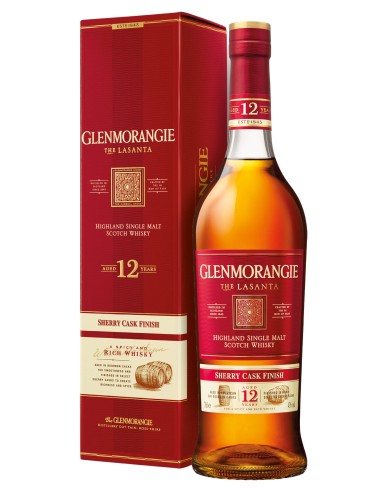 Whisky Glenmorangie Single Malt ScotchThe Lasanta 12 Years Sherry Cask