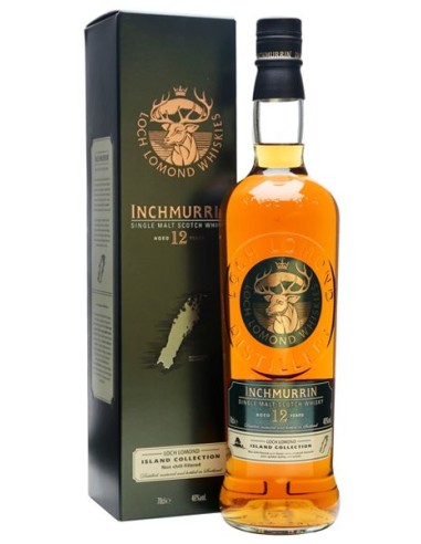 Inchmurrin Aged 12 Years Highland Single Malt Scotch Whisky 70 cl