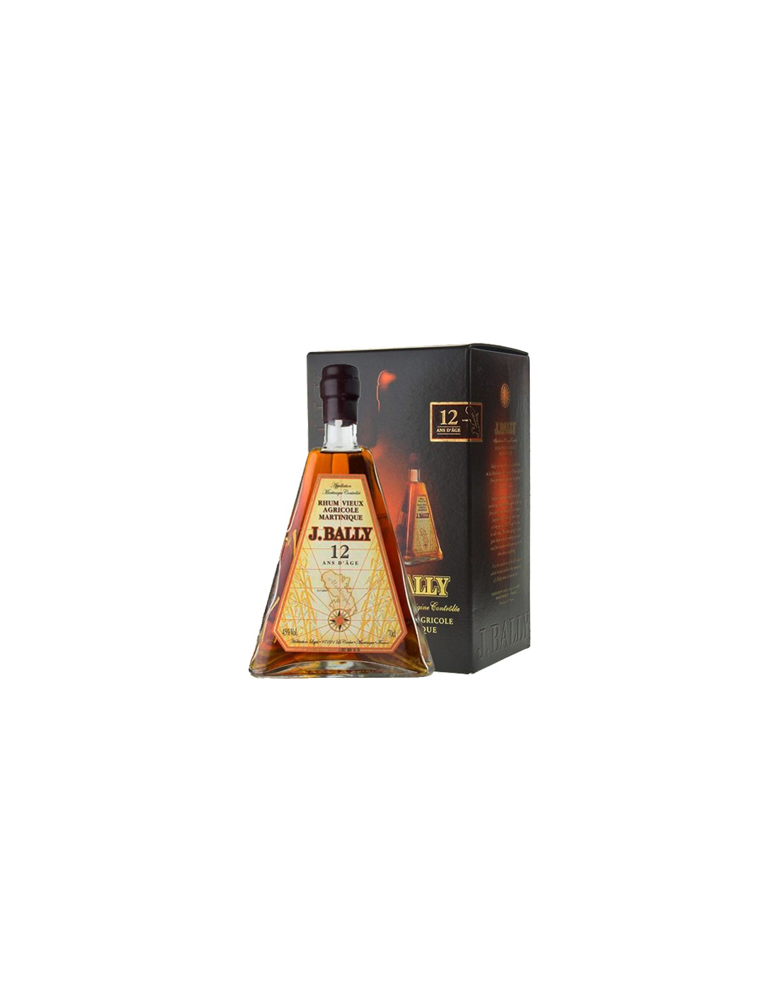 Rum Vieux Agricole Pyramide 12 Anni J.Bally