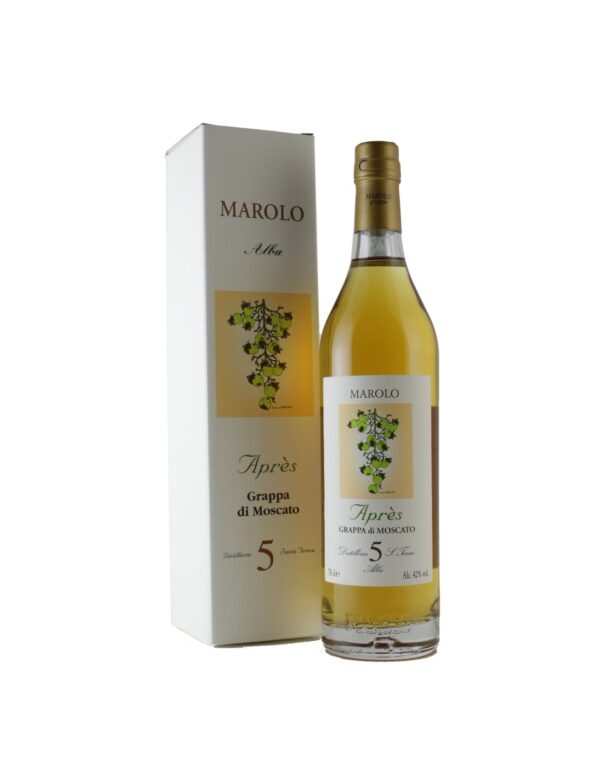 Grappa di Moscato 5 "Après" Marolo Grappa di Moscato 5 "Après" Marolo