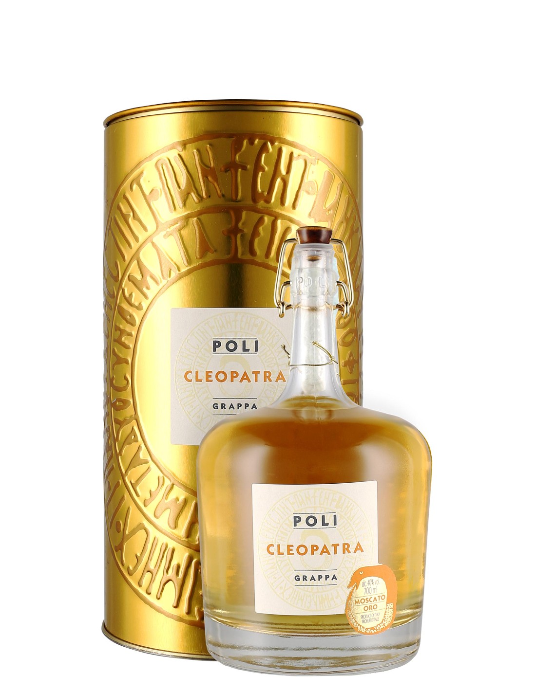Grappa Moscato Oro Cleopatra Poli 70 cl