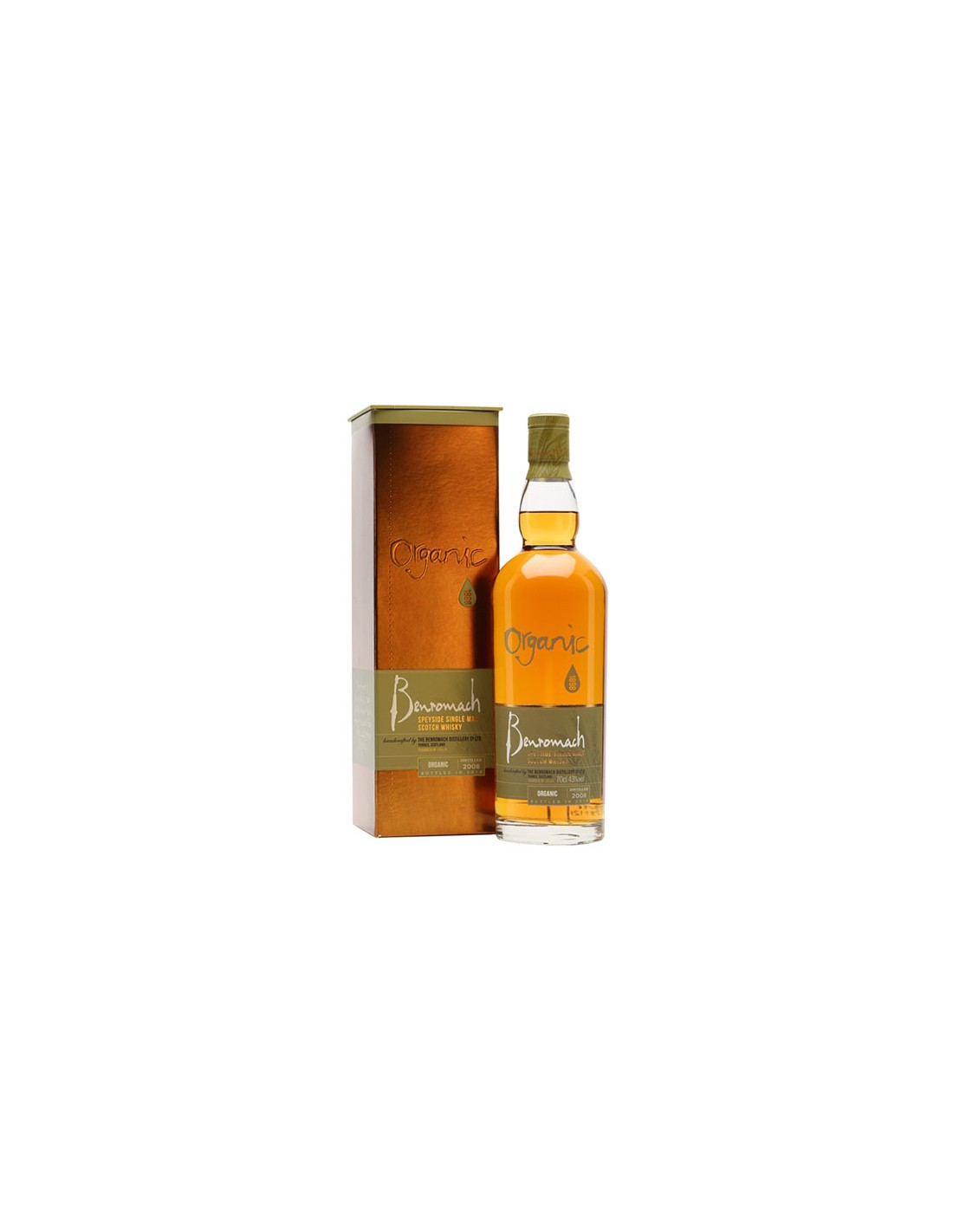 Whisky Sinlge Malt 'Organic' Benromach 2011
