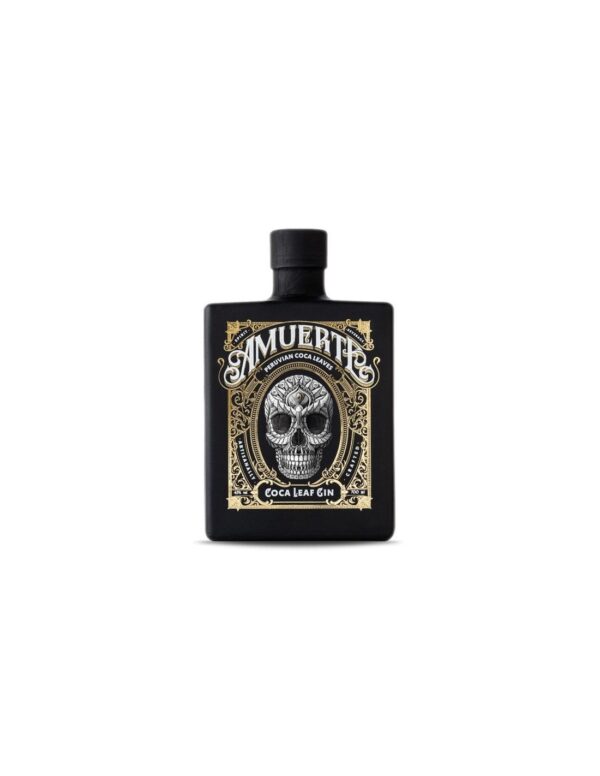 Gin Amuerte Coca Leaf Black