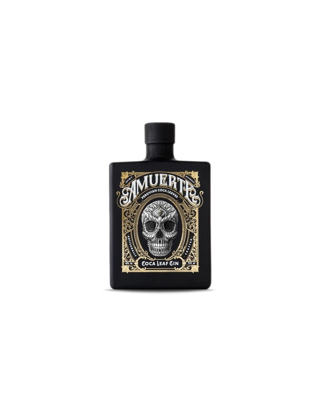 Gin Amuerte Coca Leaf Black