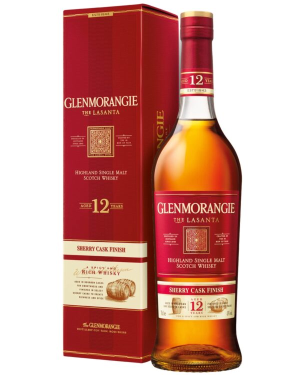 Whisky Glenmorangie Single Malt ScotchThe Lasanta 12 Years Sherry Cask - immagine 1