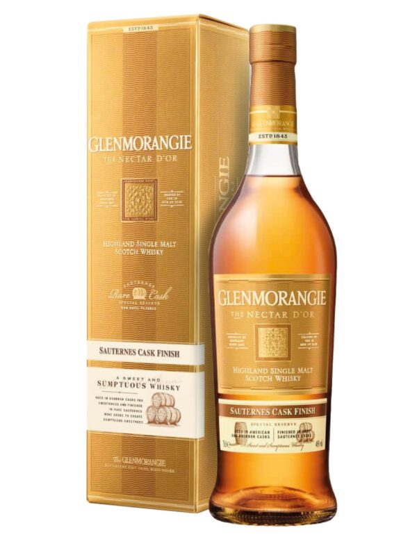 Whisky Glenmorangie Nectar d'Or Sauternes Cask Highland Single Malt Scotch Whisky Glenmorangie Nectar d'Or Sauternes Cask Highland Single Malt Scotch
