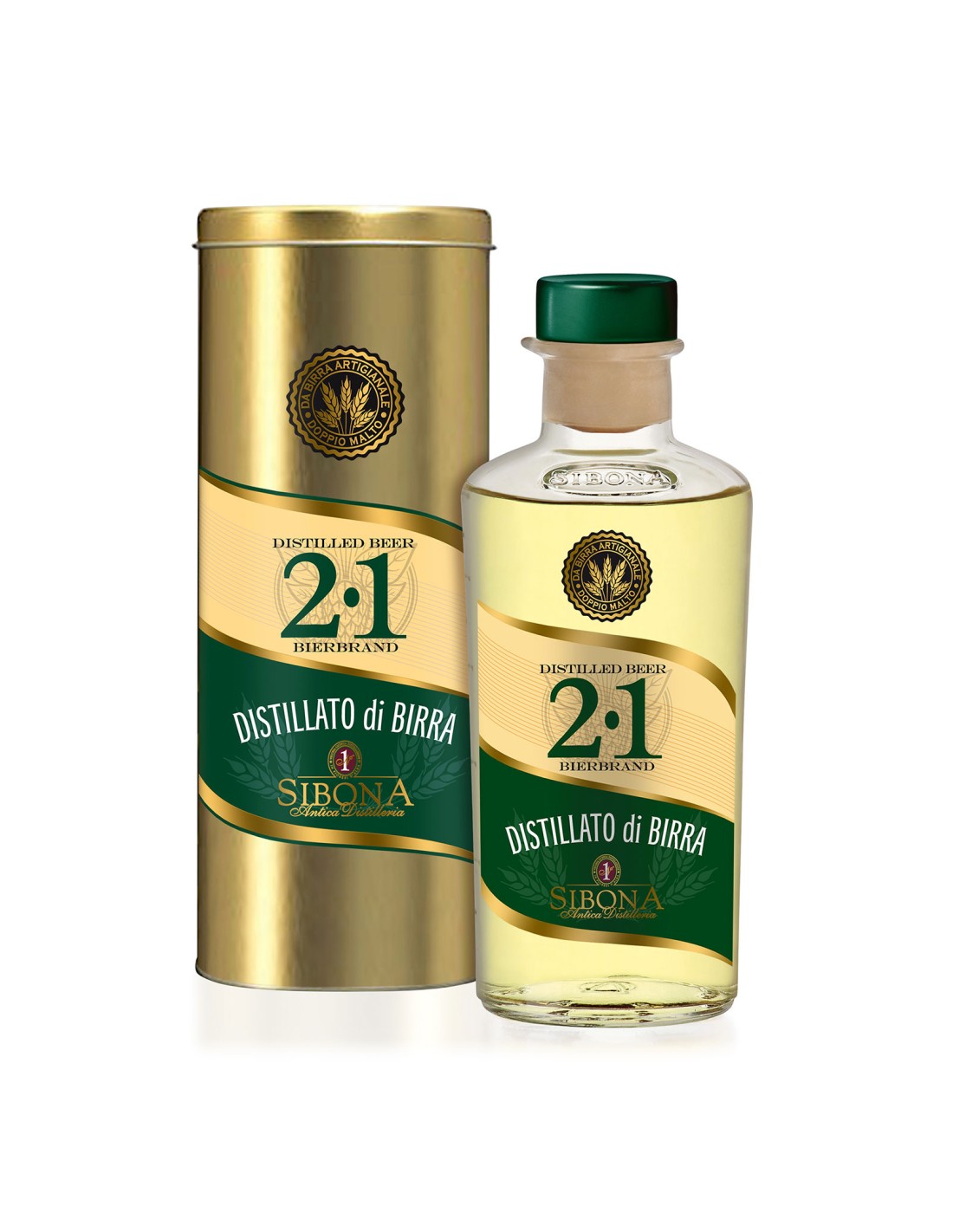 Distillato di Birra '2.1' Sibona