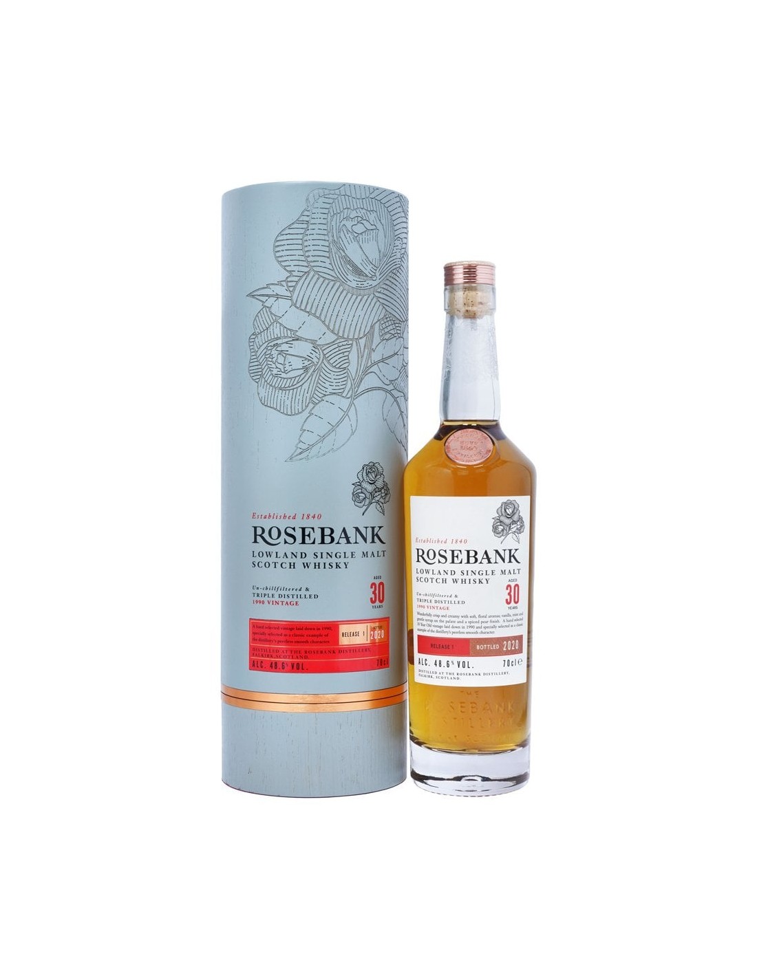 Whisky Rosebank 30 Years 1990-2020