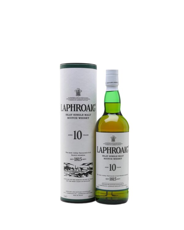 Laphroaig 10 Anni Islay Single Malt Scotch Whisky 70 cl