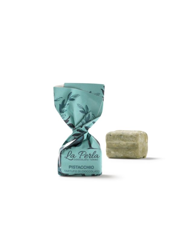 Pistacchio La Perla Tartufo di cioccolato bianco con pistacchi (32%). Sacchetto 300g Pistacchio La Perla Tartufo di cioccolato bianco con pistacchi (32%). Sacchetto 300g