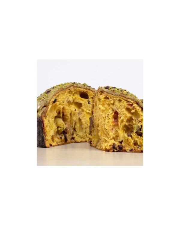 Panettone Artigianale Pistacchio e Fragoline di Bosco Calciano