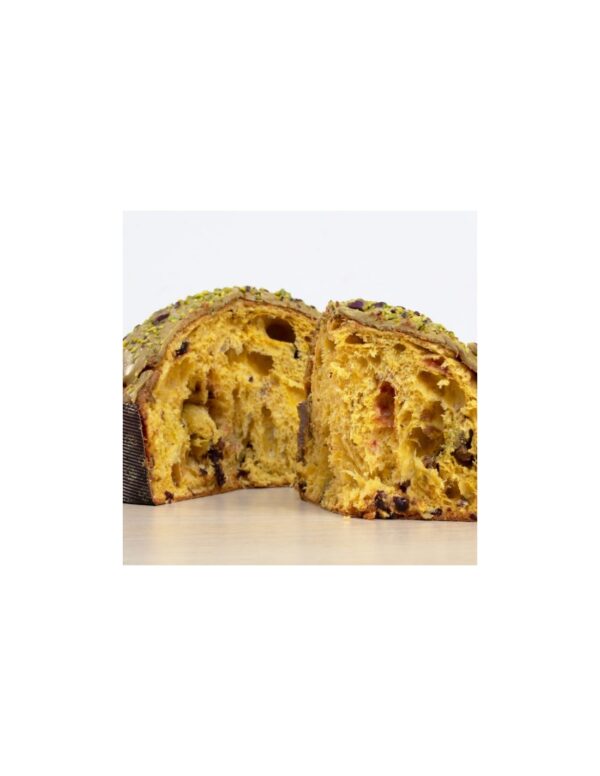 Panettone Artigianale Pistacchio e Fragoline di Bosco Calciano