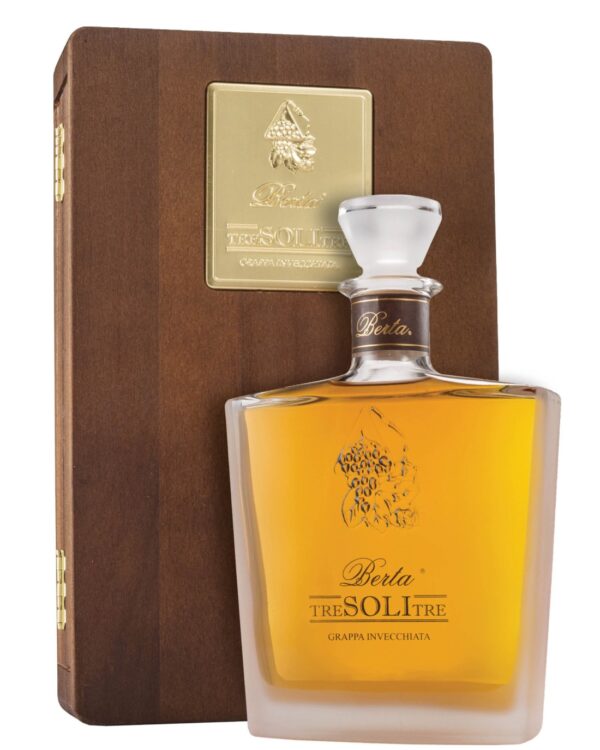 Grappa di Nebbiolo Invecchiata Tre Soli Tre 2015 Berta