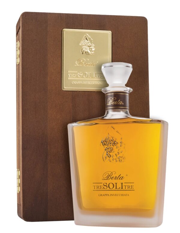 Grappa di Nebbiolo Invecchiata Tre Soli Tre 2015 Berta
