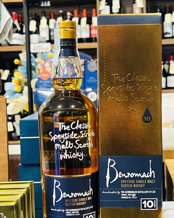 Whisky Single Malt Speyside Benromach 10 Anni