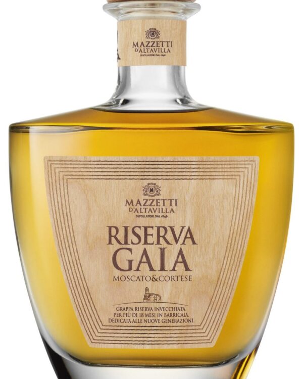 Grappa Riserva Gaia Moscato e Cortese Mazzetti D'altavilla