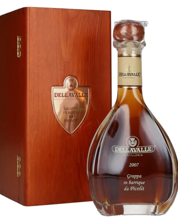 Grappa Dellavalle affinata in botti da Picolit 2007