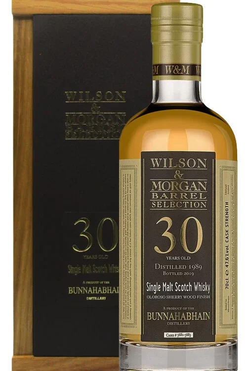 Whisky Bunnahabhain 30 Anni 1989-2019 Wilson & Morgan