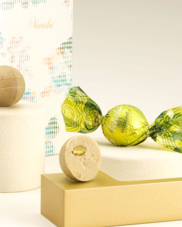 Cioccolatino Venchi Perla Pistacchio Salato in sacchetto 100g