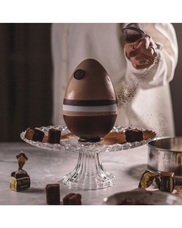La Perla Tiramisù. Uovo di cioccolato al Tiramisù. 200g