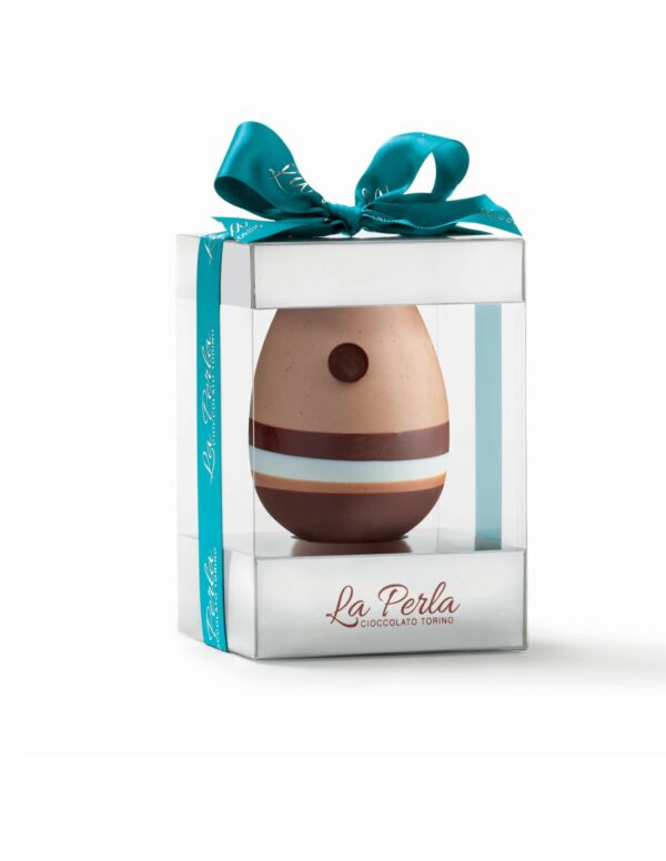 La Perla Tiramisù. Uovo di cioccolato al Tiramisù. 200g