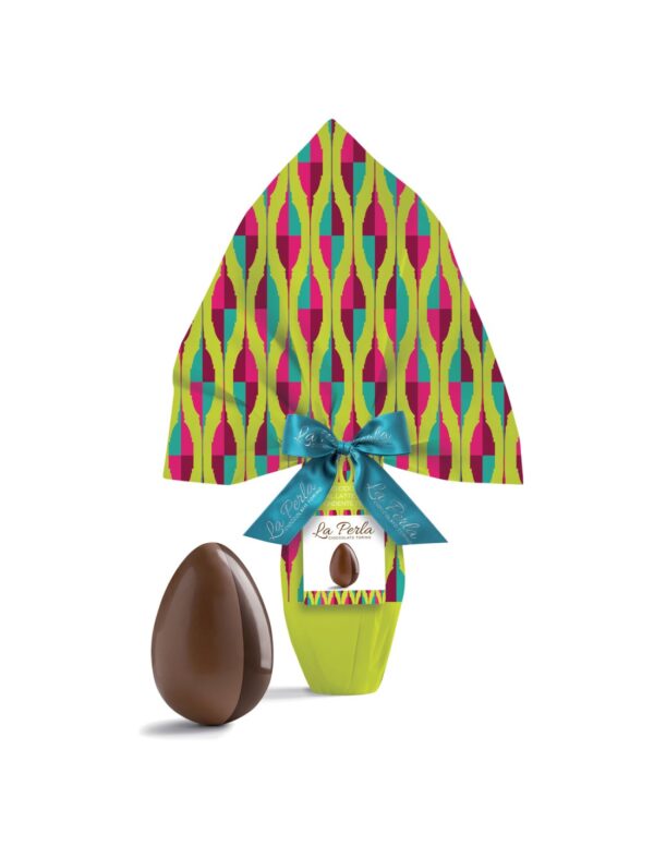 Bigusto La perla Dolce Vita. Uovo di cioccolato Latte e Fondente 75%. 300g Bigusto La perla Dolce Vita. Uovo di cioccolato Latte e Fondente 75%. 300g