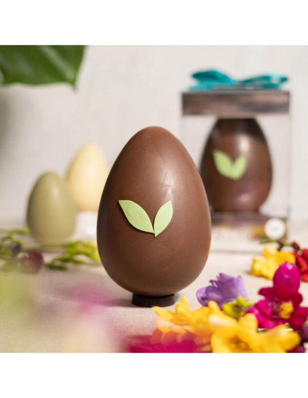 La Perla Latte senza Latte. Uovo di cioccolato vegano con latte di cocco. 200g