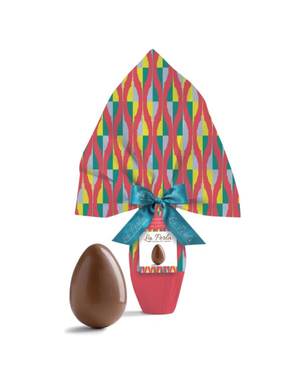 Latte La Perla Dolce Vita. Uovo di finissimo cioccolato al latte. 300g