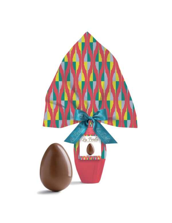 Latte La Perla Dolce Vita. Uovo di finissimo cioccolato al latte. 300g Latte La Perla Dolce Vita. Uovo di finissimo cioccolato al latte. 300g