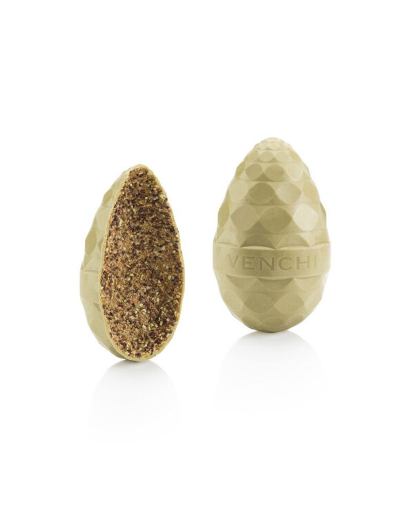 Uovo Venchi Chocoviar Pistacchio in cilindro di metallo, 330g - immagine 3