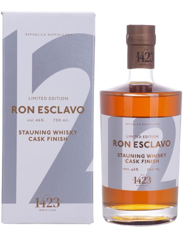 Rum Esclavo 12 Stauning Whisky Botte Finitura Rum Esclavo 12 Stauning Whisky Botte Finitura
