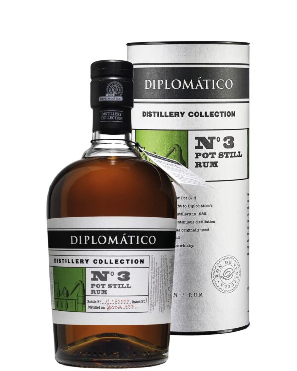 Ron de Venezuela DOC Distillery Collection N° 3 Pot Still Rum Diplomatico