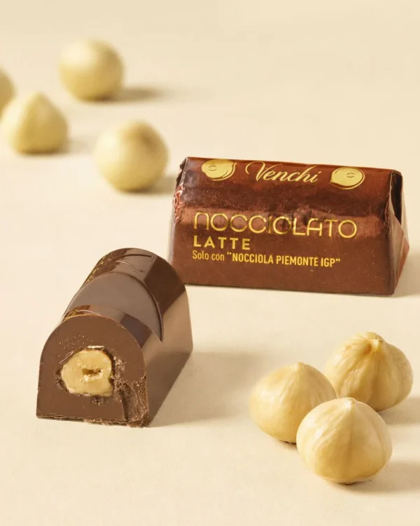 Venchi Lingottino Nocciolato Latte in sacchetto da 100g