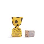 La Perla Tartufo di cioccolato bianco al caramello salato con granella croccante. Sacchetto 200g