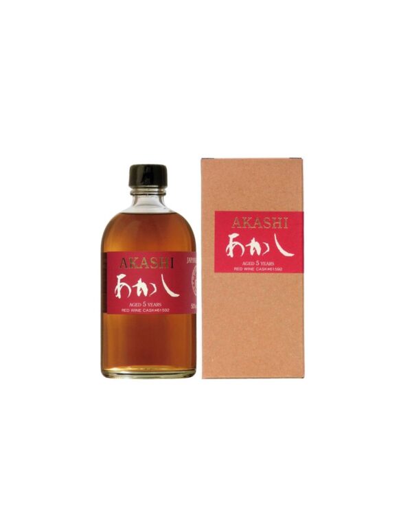 Whisky Akashi Single Malt 5 Y.O. Red Wine Cask