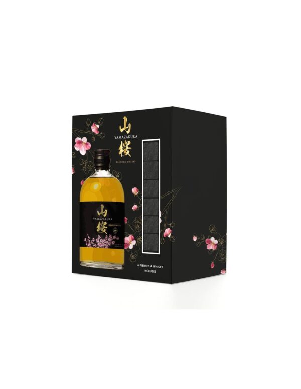 Kit Whisky Yamazakura 50 cl. + 6 pietre