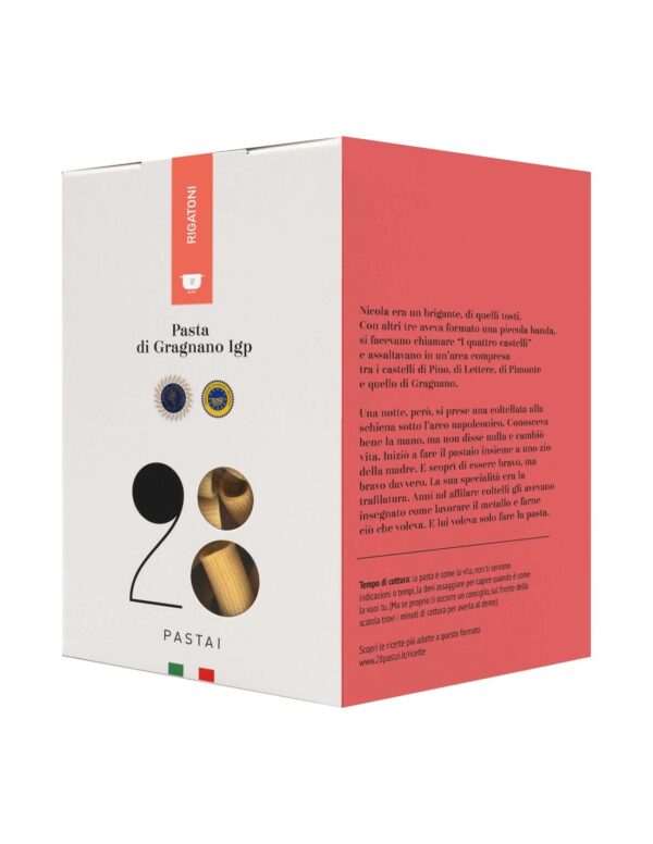Rigatoni di Gragnano Igp 28 Pastai Rigatoni di Gragnano Igp 28 Pastai