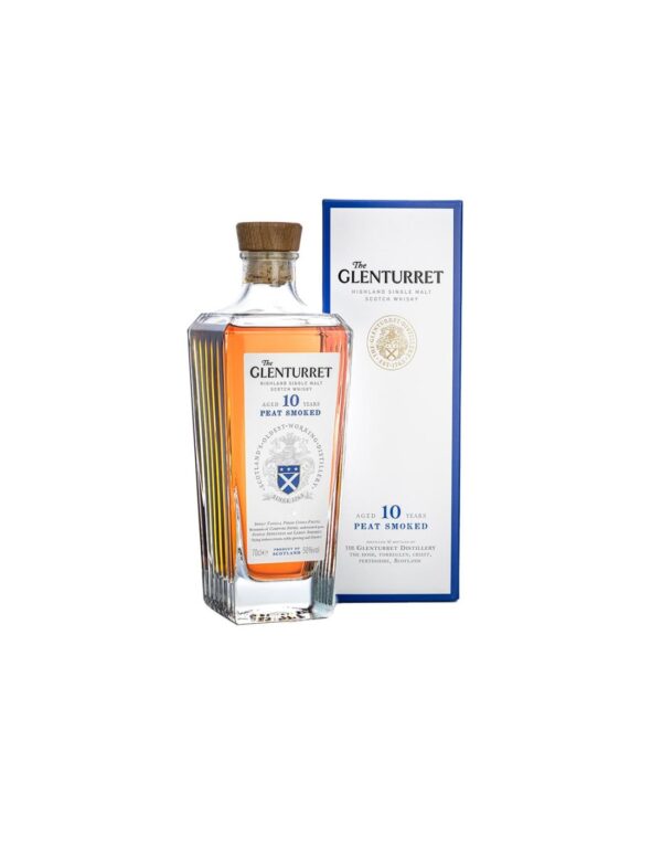Whisky Single Malt 10 Years Old Peat Smoked The Glenturret