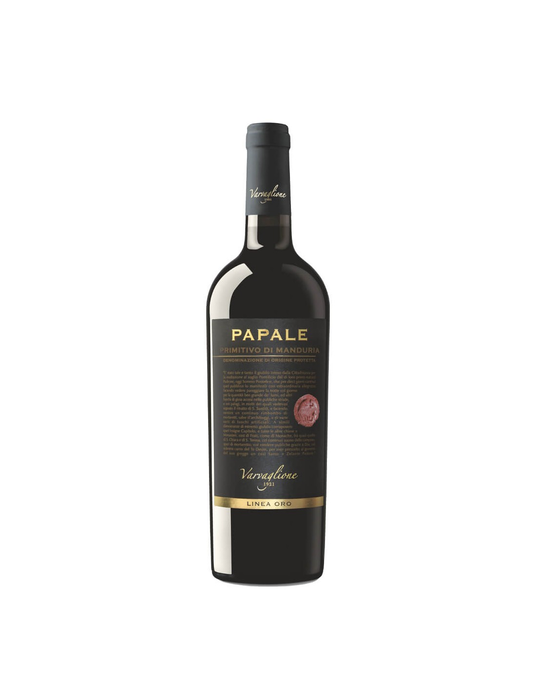 Primitivo di Manduria DOP "Papale Linea Oro" 2019 - Varvaglione