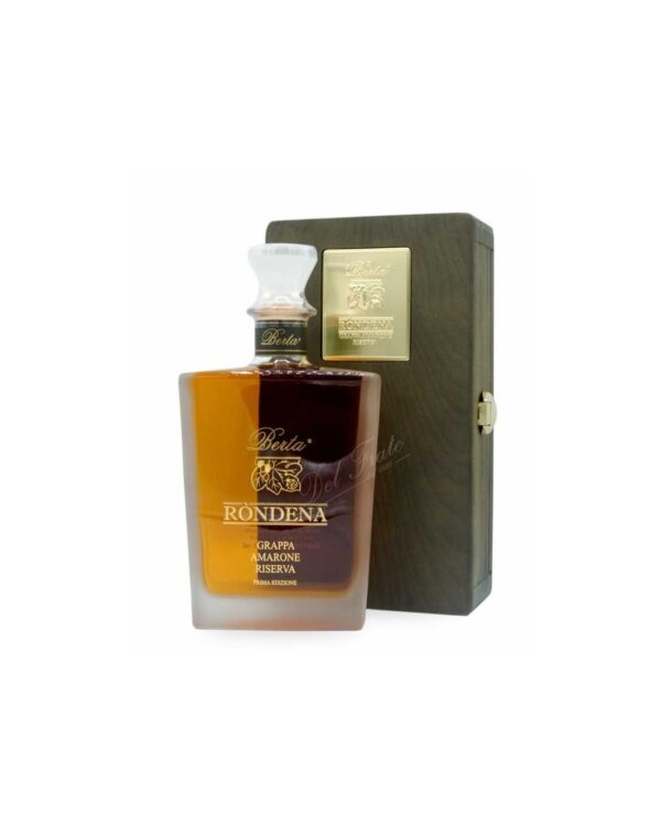 Grappa Berta Rondena Amarone Riserva Quarta Edizione Cassetta In Legno