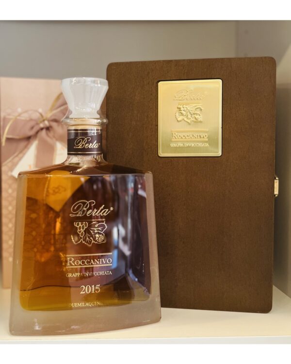 Grappa Roccanivo 2015 Berta (Cassetta in Legno)