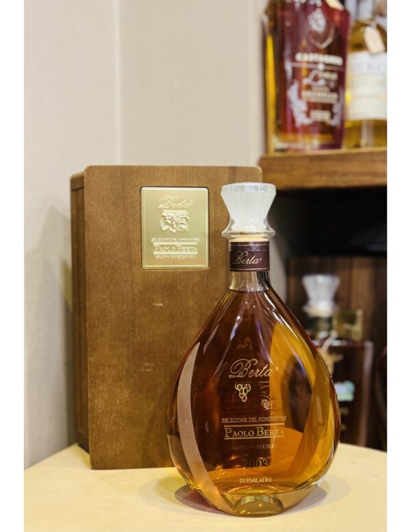 Grappa Selezione Del Fondatore Paolo Berta 2003 Grappa Selezione Del Fondatore Paolo Berta 2003