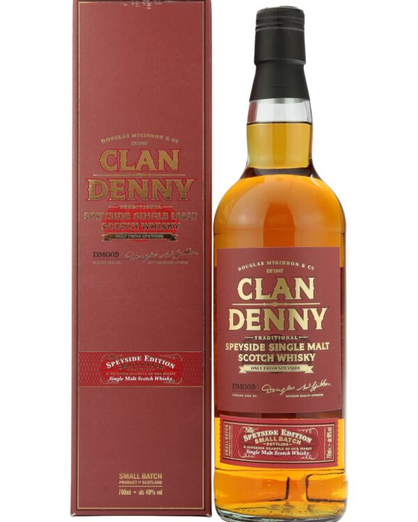 Whisky Clan Denny Speyside Single Malt Scotch