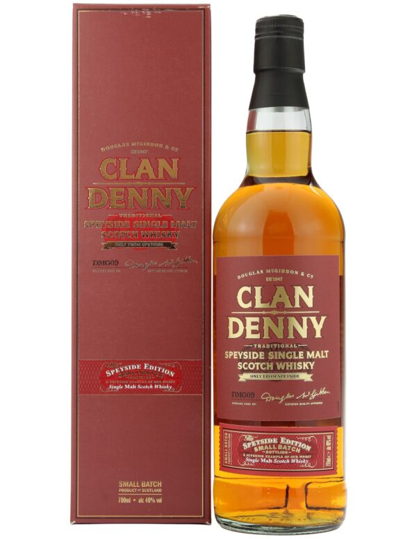 Whisky Clan Denny Speyside Single Malt Scotch