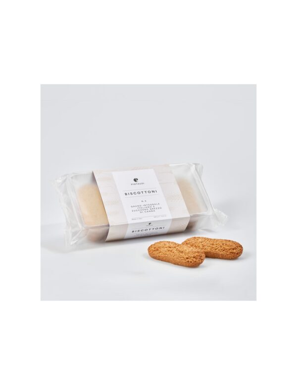 Biscottoni n. 3 - Grano integrale italiano e zucchero grezzo di canna Pintaudi