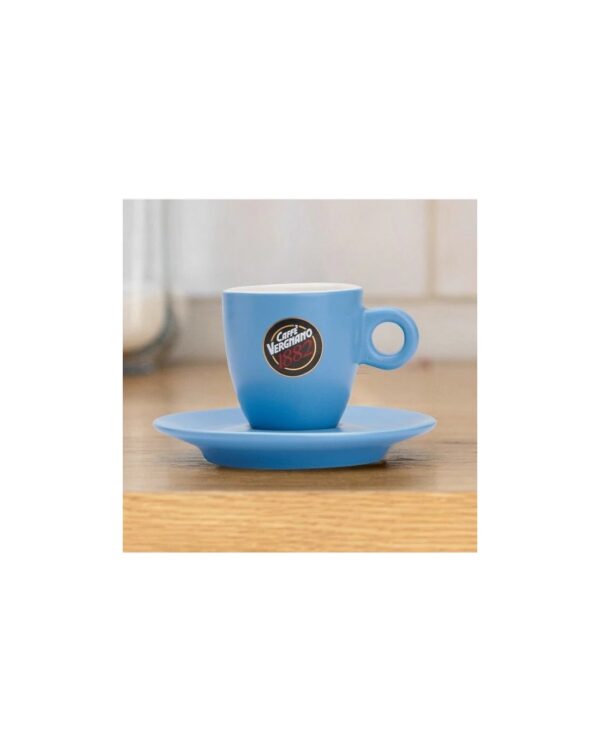 Set da 6 Tazzine azzurre Caffè Vergnano